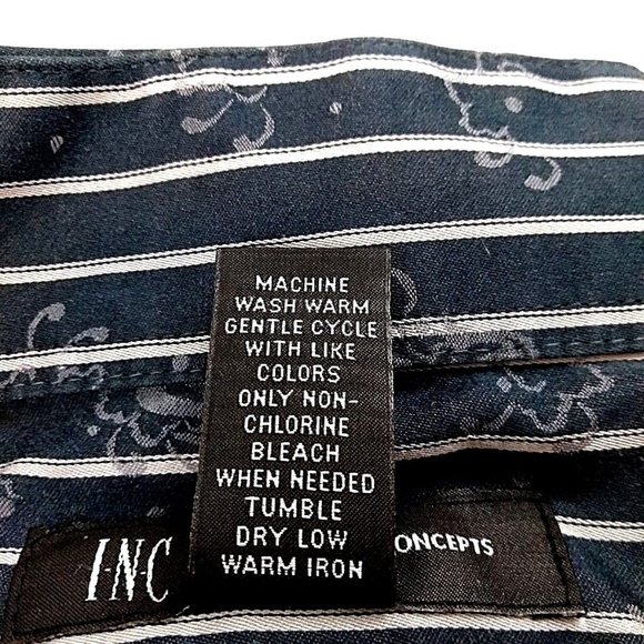 INC International Concepts Men's Dress Shirt - Picture 5 of 8